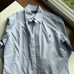 Ralph Lauren Men's Sky Blue Dress Shirt